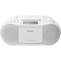 Sony CFD-S70 Lecteur CD personnel Blanc, Lecteur de CD Blanc, 1,9 kg, Blanc, Lecteur CD personnel