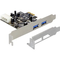 DeLOCK Adaptateur PCIe USB 3.0 à double port, Contrôleur USB Détail Lite