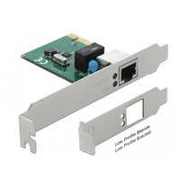 DeLOCK Carte PCIe 1x Gigabit LAN, Carte réseau
