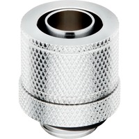 Corsair Hydro X Series XF Compression 10/13mm (3/8" / 1/2") ID/OD, Connecteur Chrome, Raccord, Laiton, Chrome, 1/4", Liquide