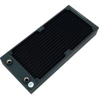 EKWB EK-CoolStream CE 280 (Dual) Radiateur Noir, Radiateur, Noir, 145 mm, 320 mm, 45 mm, 1,12 kg