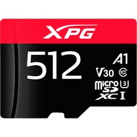 ADATA ADATA microSD 512GB XPG Game UHS-I U3, Carte mémoire