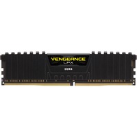 Corsair Vengeance LPX 16 Go DDR4-2400 (1x 16 Go) mémoire vive Noir, CMK16GX4M1A2400C14, XMP 2.0