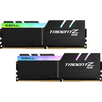 G.Skill Trident Z RGB 32 Go DDR4-3600 (2x 16 Go) mémoire vive Noir, F4-3600C18D-32GTZR, XMP 2.0