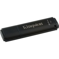 Kingston DataTraveler 4000G2 with Management 64GB lecteur USB flash 64 Go USB Type-A 3.2 Gen 1 (3.1 Gen 1) Noir, Clé USB Noir, 64 Go, USB Type-A, 3.2 Gen 1 (3.1 Gen 1), Casquette, Protection par mot de passe, Noir