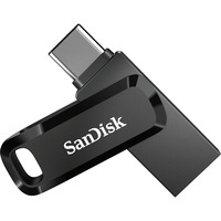 SanDisk Ultra Dual Drive Go 256 Go, Clé USB Noir, USB-A 3.2 (5 Goit/s), USB-C 3.2 (5 Goit/s)