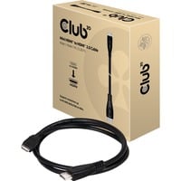 Club 3D 3D Mini HDMI > HDMI 2.0, Câble Noir, 1 mètre, 4K 60Hz