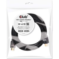 Club 3D HDMI 2.0 RedMere, Câble Noir, 15 mètres, 4K 60Hz