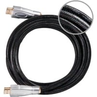 Club 3D HDMI 2.0 haute vitesse de première qualité, Câble Noir, 1 mètre, 4K 60Hz