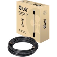Club 3D Haute vitesse HDMI 1.4 HD, Câble d'extension Noir, 5 mètres