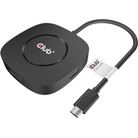 Club 3D USB-C 3.2 Gen 1 MST Hub DisplayPort 1.4 Triple Monitor Noir