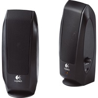 Logitech S120, Haut-parleur PC Noir, 2.0 canaux, Avec fil, 2,2 W, 50 - 20000 Hz, Noir
