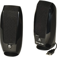 Logitech S-150 USB Digital Speaker, Haut-parleur PC Noir, 2.0 canaux, Avec fil, 2,4 W, 90 - 20000 Hz, Noir