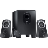 Logitech Système de haut-parleurs Z313, Haut-parleur PC Noir/Argent, Vente au détail