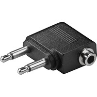 goobay Adaptateur 2x3.5mm St.->3.5mm Bu