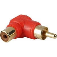 goobay Adaptateur RCA > RCA Rouge, RCA, RCA, Mâle/Femelle, Rouge, En vrac