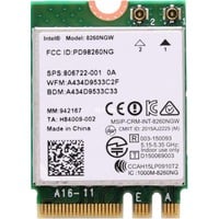 Intel® 8260.NGWMG carte réseau, Adaptateur WLAN 0 - 80 °C, Windows 10, 64-bit*, Windows 8.1, 64-bit*, Windows 7, 32-bit*, Windows 7, 64-bit*, Linux*, 2,4 g, 80 °C, M.2 2230, M.2 1216, Wi-Fi(PCIe), BT(USB), En vrac