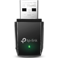 TP-Link Adaptateur USB Archer T3U AC1300 mini sans fil MU-MIMO, Adaptateur WLAN Noir