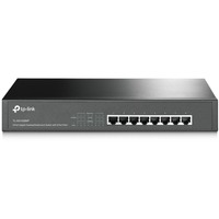 TP-Link Switch Gigabit de bureau/montage en rack à 8 ports avec 8 ports PoE+ TL-SG1008MP