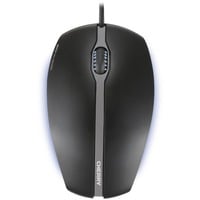 CHERRY Souris filaire Gentix illuminated USB Optique Noir, Souris rétroéclairée, noir, USB, Ambidextre, Optique, USB Type-A, 1000 DPI, Noir, Vente au détail