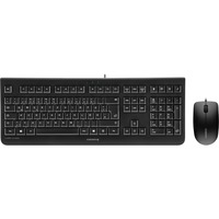 CHERRY set de bureau Noir, Layout l’UE (QWERTY), Rubberdome