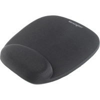 Kensington Tapis de souris en mousse Repose-poignets Noir, 62384, Vente au détail