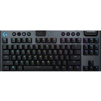 Logitech G915 TKL LIGHTSPEED Wireless RGB Mechanical Gaming Keyboard (clavier de jeu mécanique sans fil RGB) Noir, GL Linear, LIGHTSYNC RGB