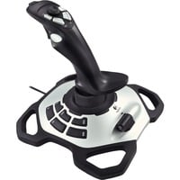 Logitech G Extreme 3D Pro, Manette de jeu Noir/Argent