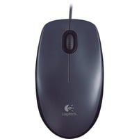 Logitech M90, Souris Gris foncé, 1000 dpi, Vente au détail
