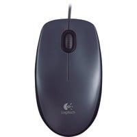 Logitech Mouse M90, Souris Gris foncé, Ambidextre, Optique, USB Type-A, 1000 DPI, Gris, Vente au détail