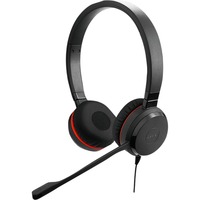 Jabra Evolve 30 II MS Stéréo casque on-ear Noir, Avec fil, 150 - 7000 Hz, Bureau/Centre d'appels, 171 g, Casque, Noir