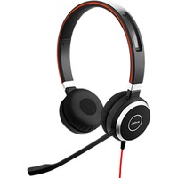 Jabra Evolve 40 MS Duo casque on-ear Noir/Argent