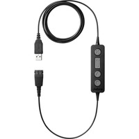 Jabra LINK 260 Adaptateur USB, USB-A > QD, Câble Noir, noir