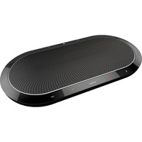 Jabra Speak 810, Télephone de conférence Noir, Noir, 30 m, Avec fil &sans fil, 3,5 mm, A2DP, 56 mm