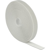 DeLOCK Collier de serrage, Serre-câble Gris, L 10 m x L 20 mm
