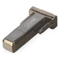 Digitus Série > USB-A 2.0, Adaptateur Noir, 0,8 mètre