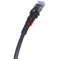 Patchsee Câble réseau TP-6A-F/9 Noir, 2,7 mètres