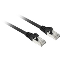 Sharkoon Câble réseau RJ-45 S/FTP Cat.7a Noir, 0,5 mètre, câble brut