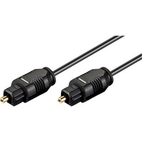 goobay Câble optique Toslink Noir, 10 mètres