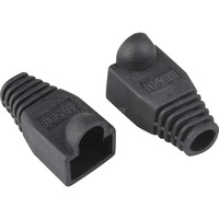 goobay Protection contre le pliage, Protection de brisure Noir, 10 pièces, En vrac