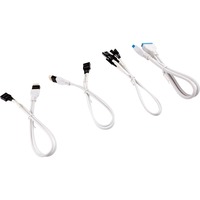 Corsair Kit d'extension de la face avant, Câble d'extension Blanc, 0,3 mètre