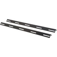 DSI Profilé en L, paquet de 2, adapté aux armoires murales d'une profondeur de 450 mm, Module Noir, 2 pièces