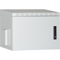 Digitus Boîtier mural extérieur 600x450mm 9U, Armoire informatique Gris clair