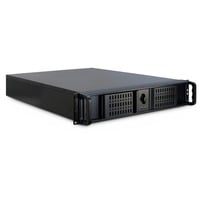 Inter-Tech 2U-2098-SL boîtier rack Noir | 2x USB-A