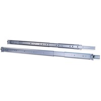 Inter-Tech Rails télescopiques 1U 650 mm Gris