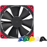 Noctua NF-F12 PWM Chromax.Black.Swap, Ventilateur de boîtier Noir, Connexion PWM