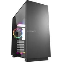 Sharkoon PURE STEEL RGB boîtier midi tower Noir | 2x USB-A | RGB | Window