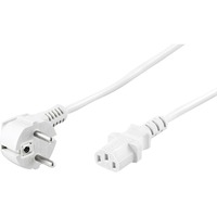 goobay Câble d'alimentation C13 Blanc, 3 mètres