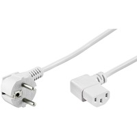 goobay Câble d'alimentation C13 Blanc, 3 mètres