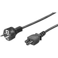 goobay Câble d'alimentation PC portable C5 Noir, 1,8 mètre